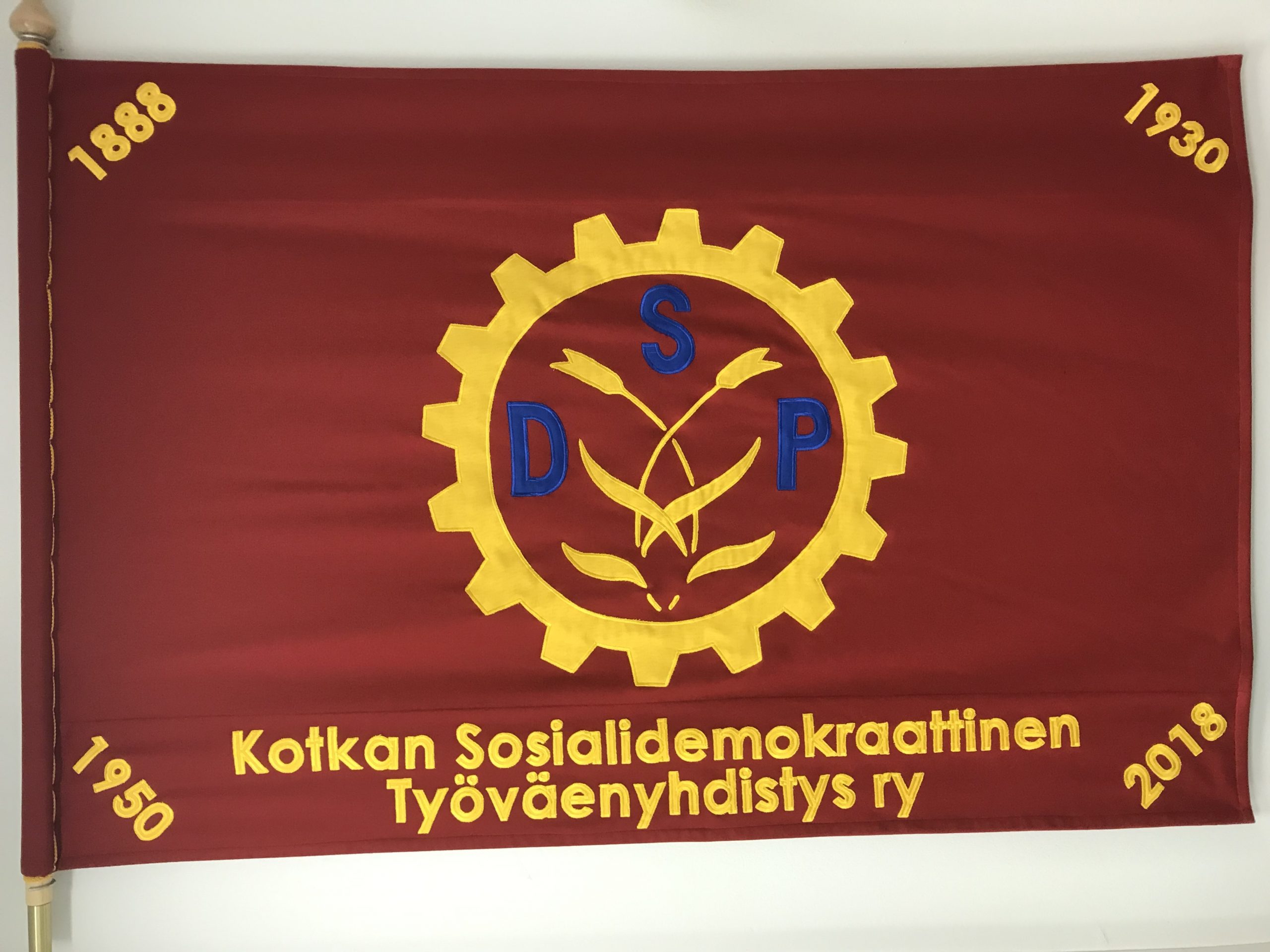Kokouskutsu, Kotkan Sos.dem. Ty. ry.